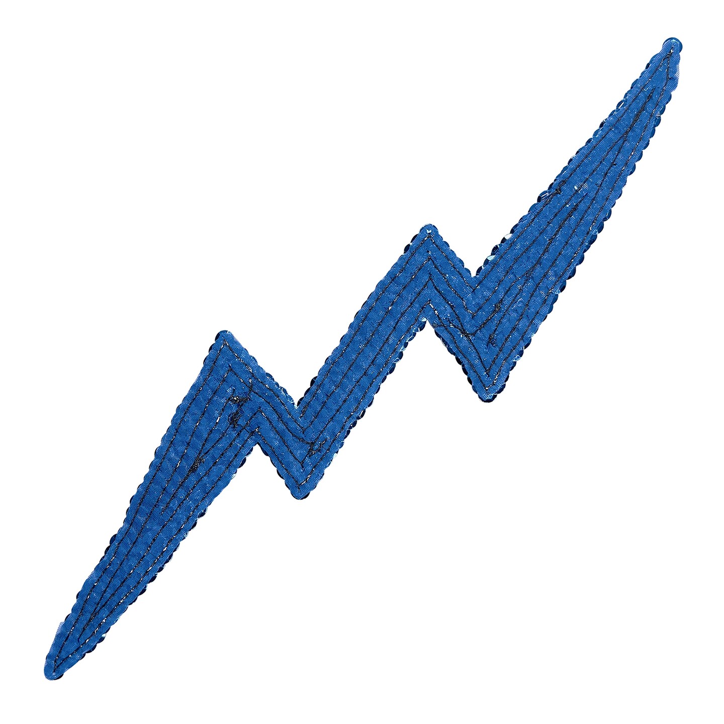 Lightning Bolt Sequin Applique/Patch