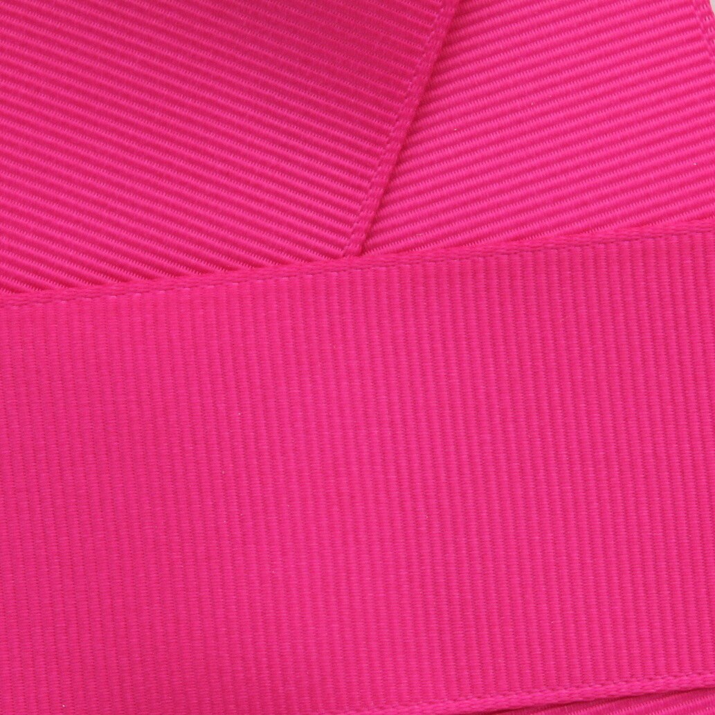 3/8&#x22; Grosgrain Ribbon Solid 187 Fuchsia 100 Yard