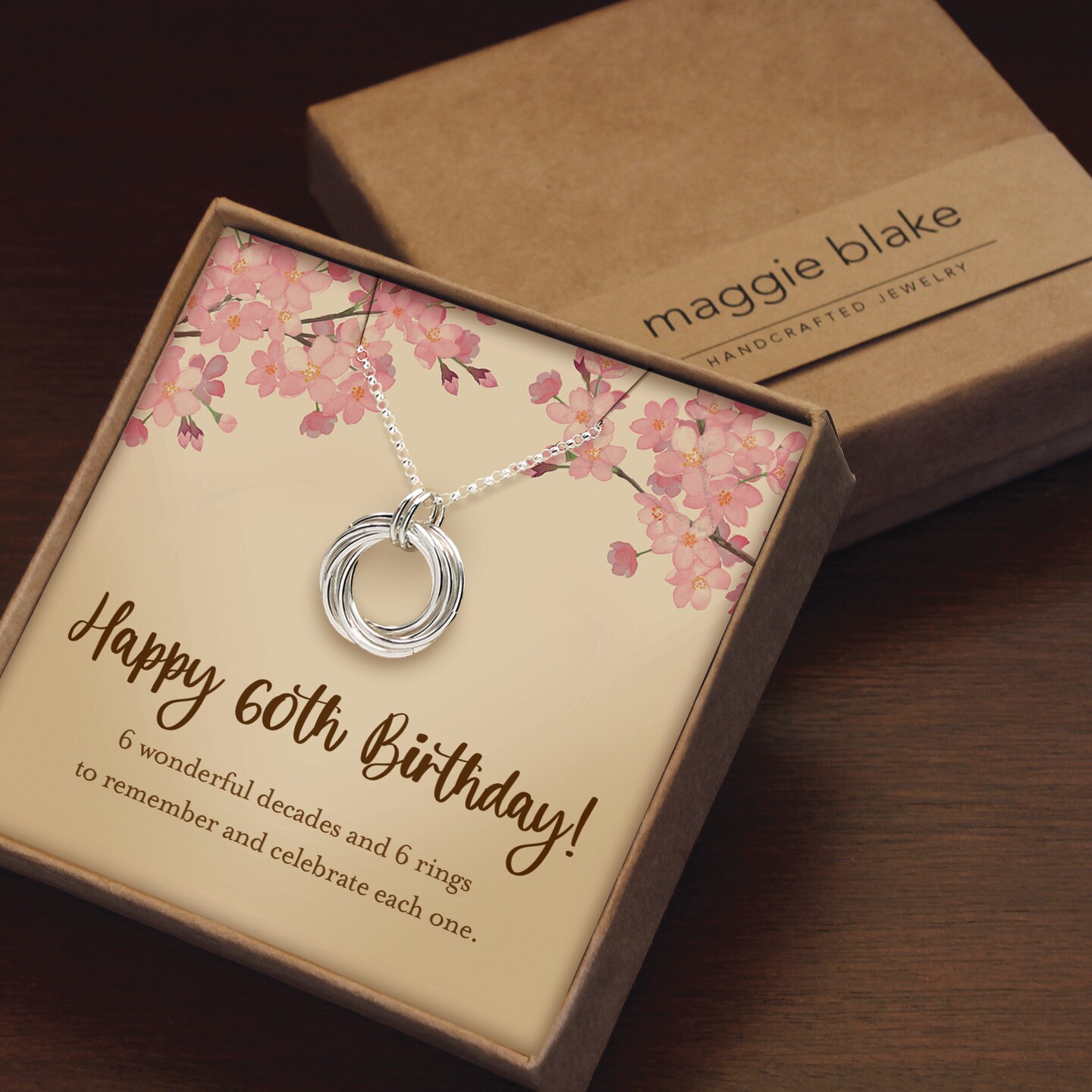 IEFLIFE 30th 40th 50th 60th Birthday Necklace For Women - Sterling Silver Circle Pendant Jewelry Gift | Meaningful Present For Her