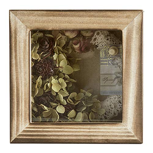 Freezing point Shadow Box Frame 5x5 Shadow Box Display Case Cabinet Picture Frame with Linen Back Memorabilia Awards Bouquet Photos Baby Memory Box for Keepsakes Small Mini Paw Print Box Pin