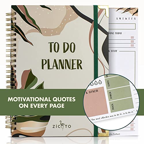 To-Do List Notebook Aesthetic Daily Planner for Task Organization and Productivity Stylish Undated Planner for School or Office Supplies for Women