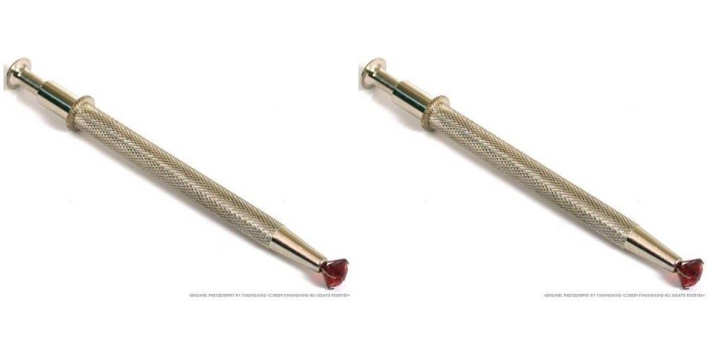 SE 4-1/2” Jewelers Bead Gemstone Pick-Up Tool 861PT Pack of 2