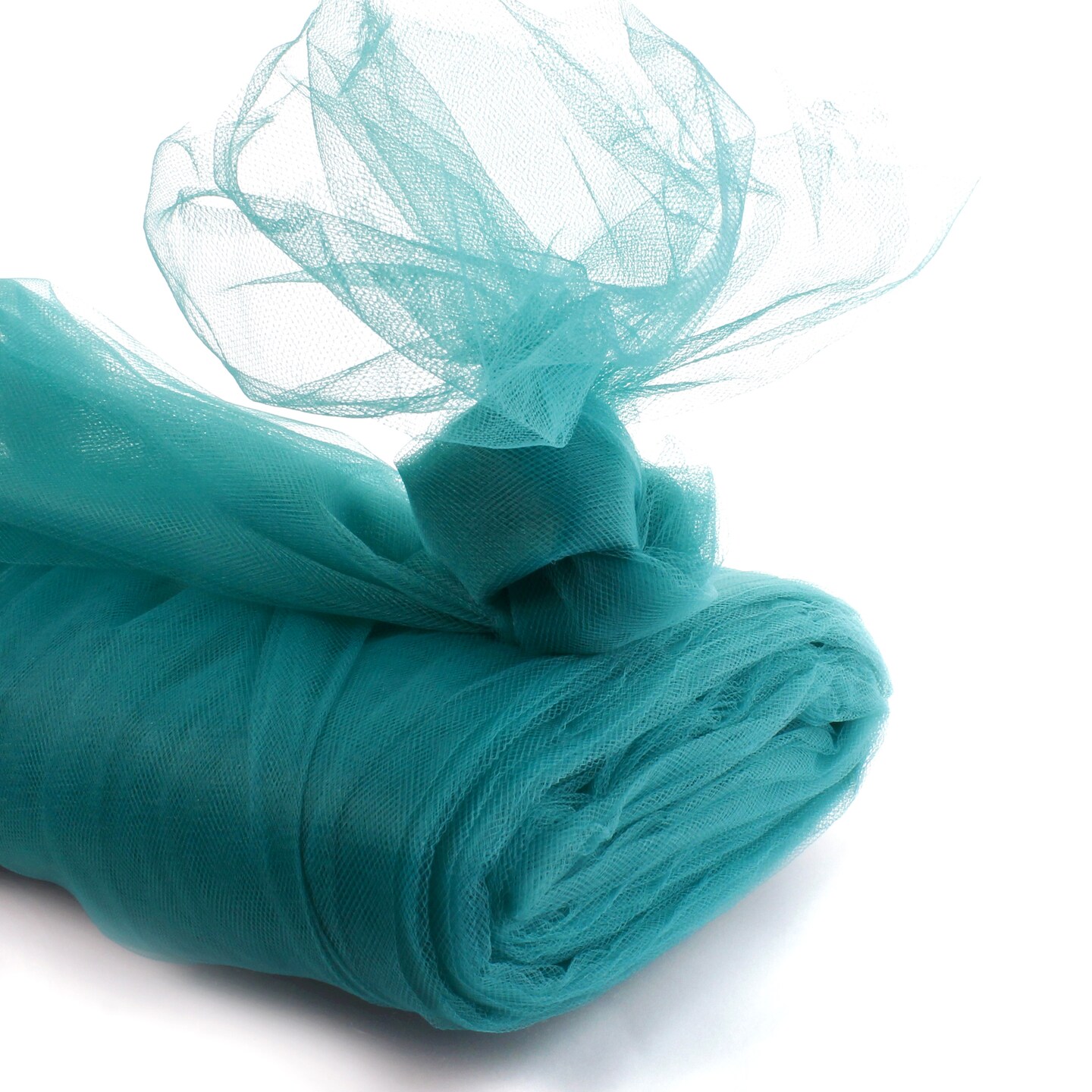 BBCrafts Turquoise 54 inch Tulle Fabric Bolt 54 inch 40 Yards