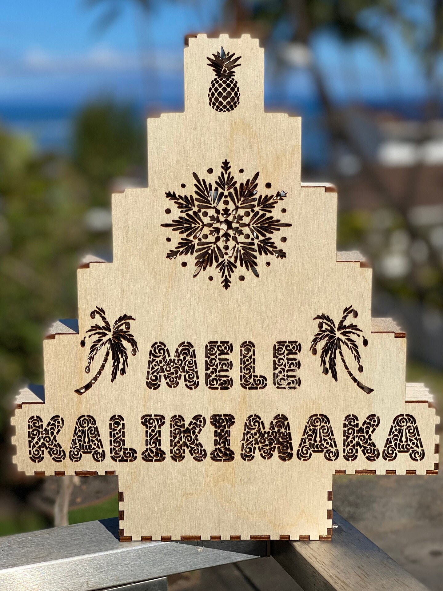 Hawaiian Wooden Advent Calendar - Mele Kalikimaka - 24 days | MakerPlace by Michaels Hawaiian Wooden Advent Calendar - Mele Kalikimaka - 24 days | MakerPlace by Michaels