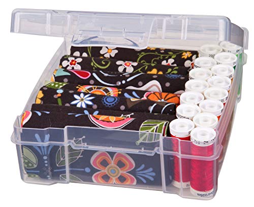 ArtBin 6953AB ClearView 6&#x22; x 6&#x22; Box Art &#x26; Craft Organizer, [1] Plastic Storage Case, Clear