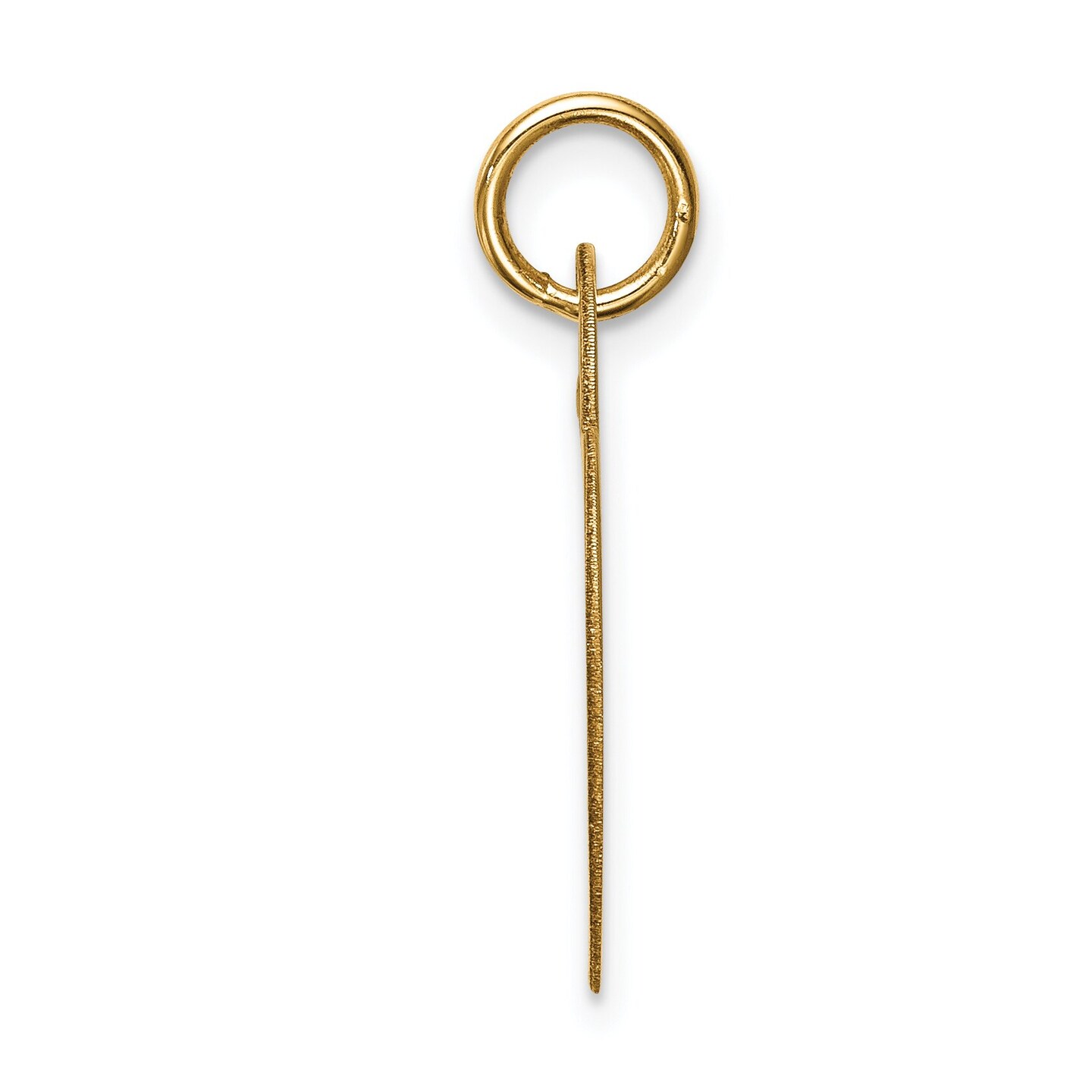 14K Gold Heart Charm 0.68 grams Jewerly 22mm x 15mm