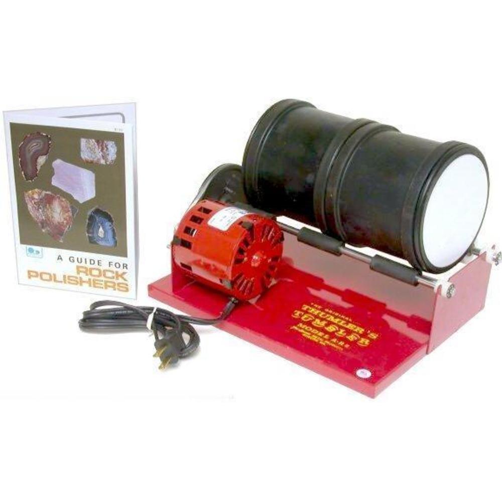 Two Thumler A-R2 Rotary Rock Tumbler 6lb Two Barrel Polisher Made In USA