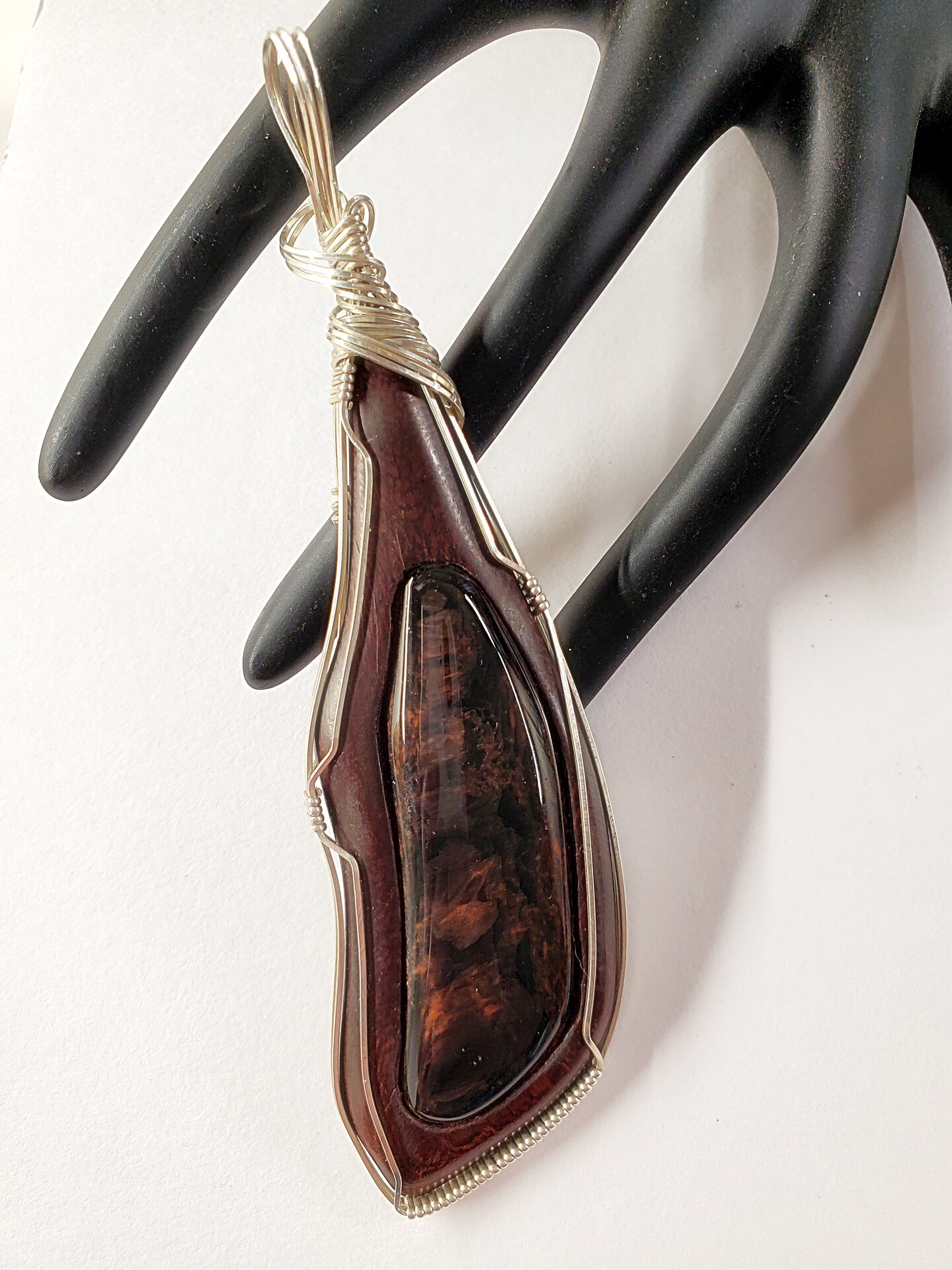 On Sale! Inlaid Contemporary or Modern Gold Sheen and