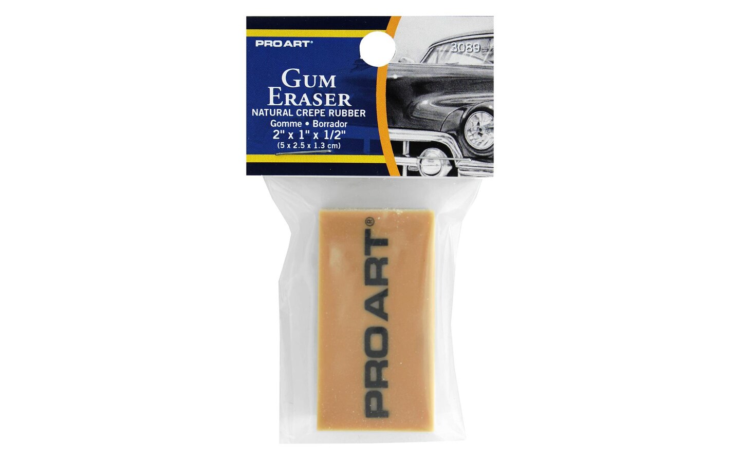 Pro Art Eraser Art Gum 2x1x.5 Carded