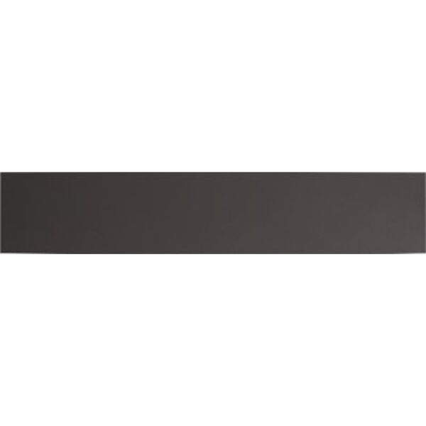 BRASS Accents Home Decorative 8" X 34" Kick Plate Weathered Steel Powder Coated Adhesive Mount