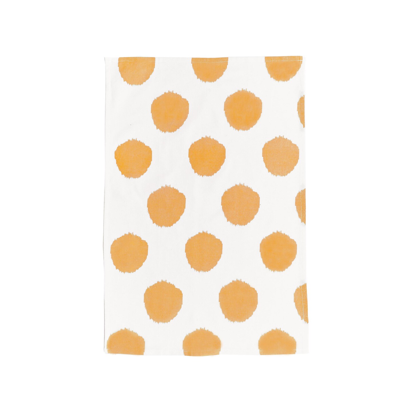 Ochre Dot Towel