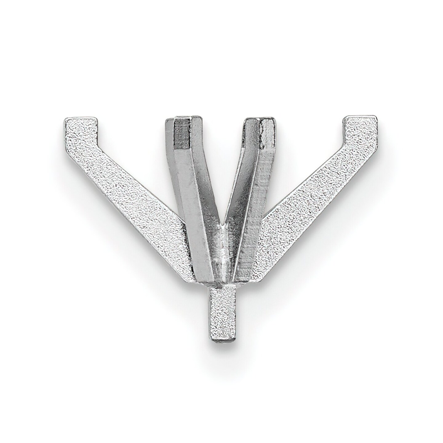 14K White Gold 6 Prong Marquise Peg Setting 7.6x3.3mm