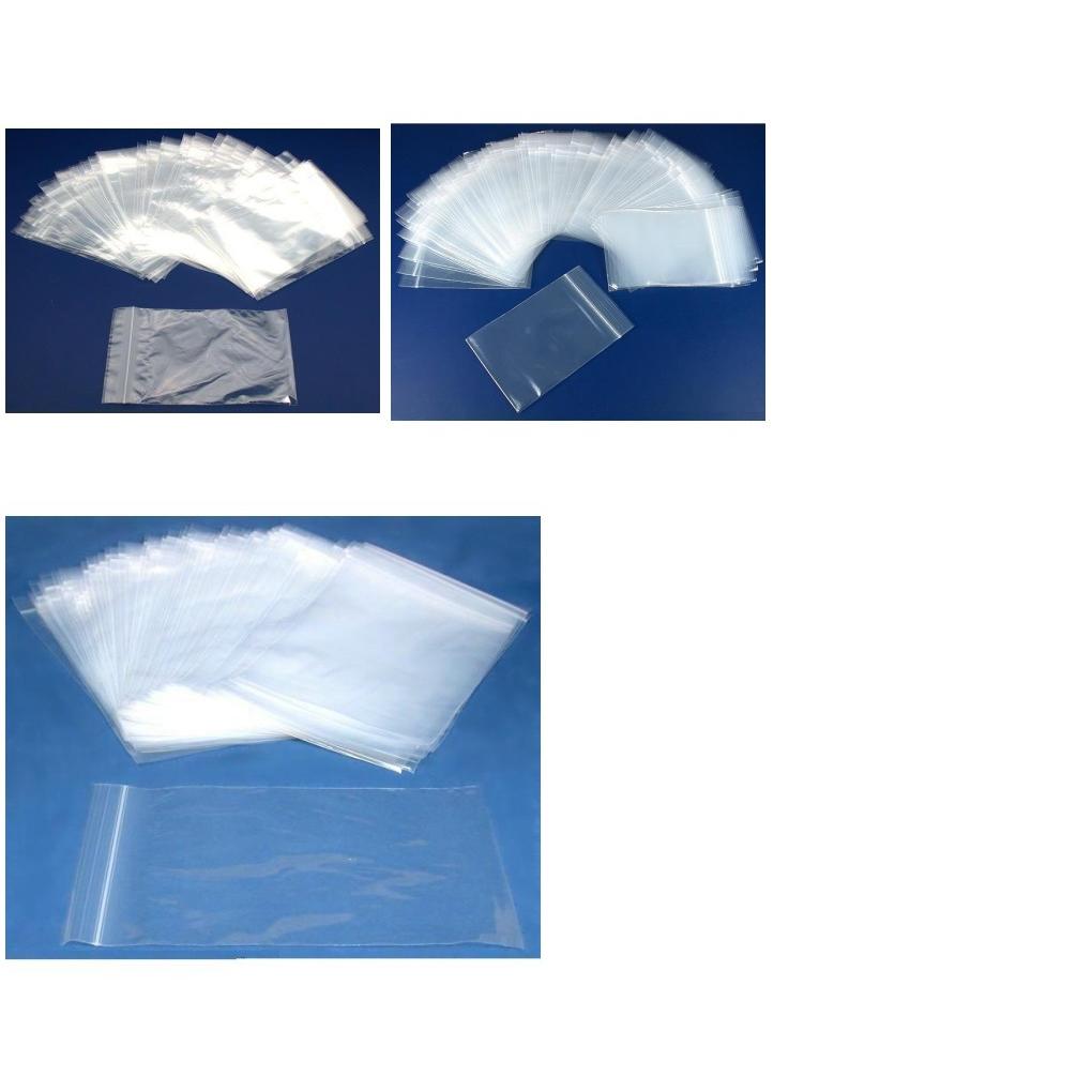 Resealable Reclosable Clear Plastic 2 Mil Bags 4