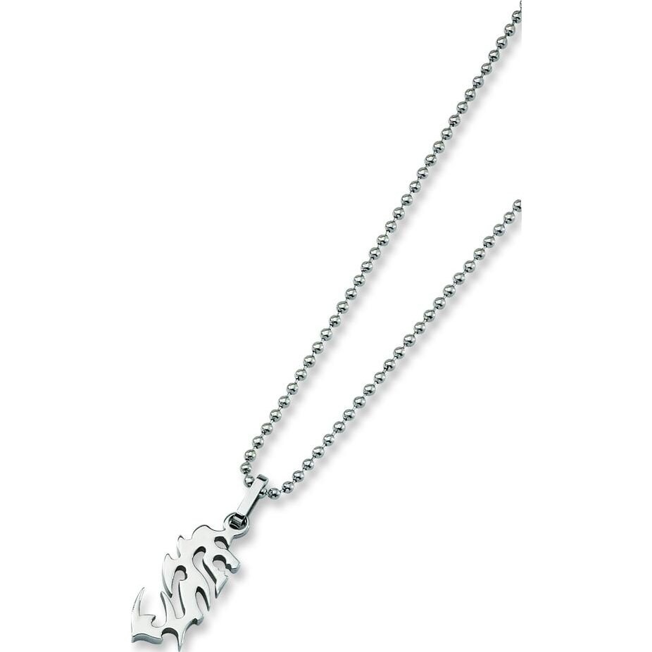 Stainless Steel Dragon Necklace Mens Jewelry 22" New Michaels