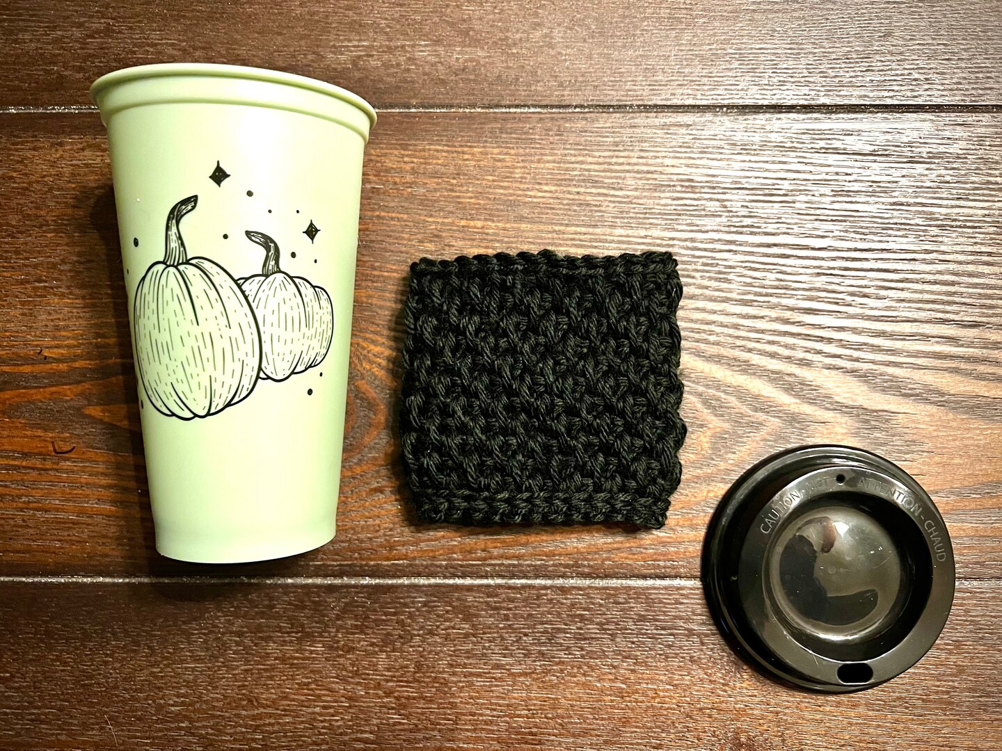 Sariel Tunisian Crochet Cup Cozy image 3