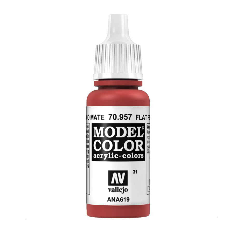 Vallejo Model Color - Flat Red