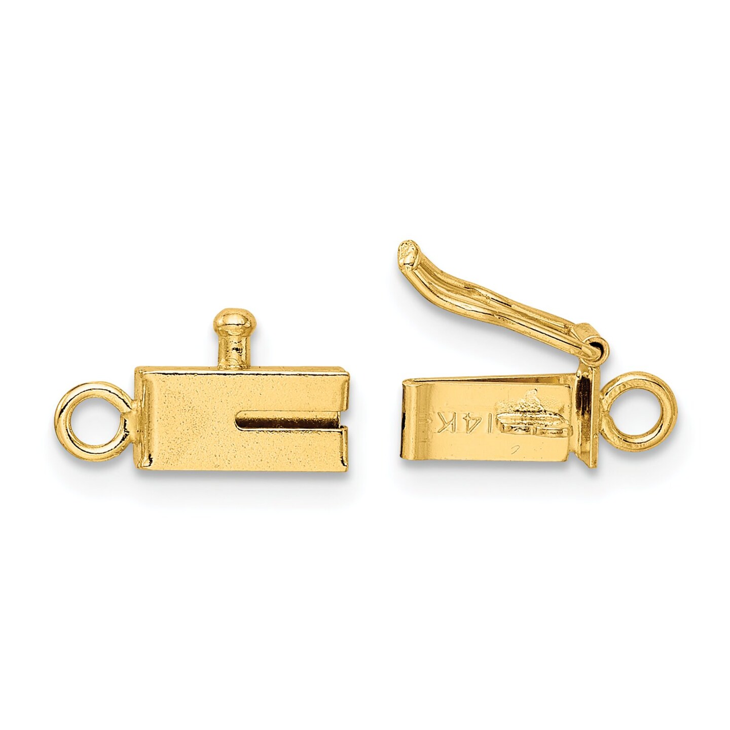 14K Gold Barrel Clasp (7.60mm to 7.60mm)