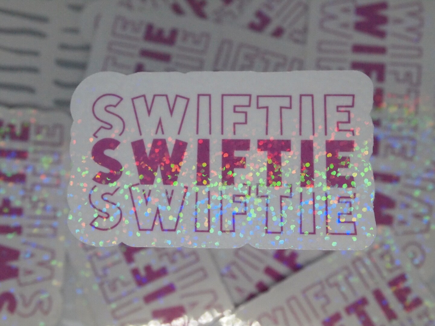 Swiftie Holographic Sticker