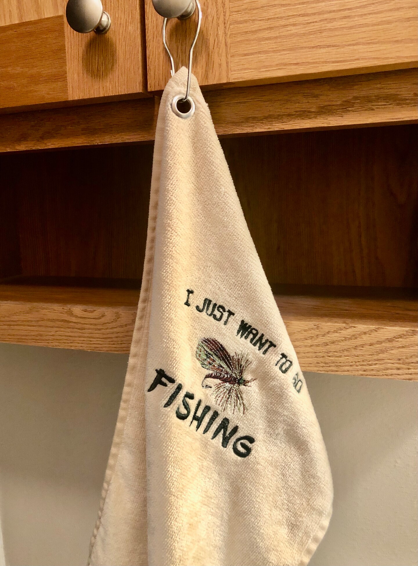 Fishing Towel, Angler Hand Towel, Sport Towel