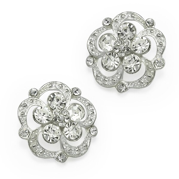 21mm Krystal Rhinestone Button 2 Pack