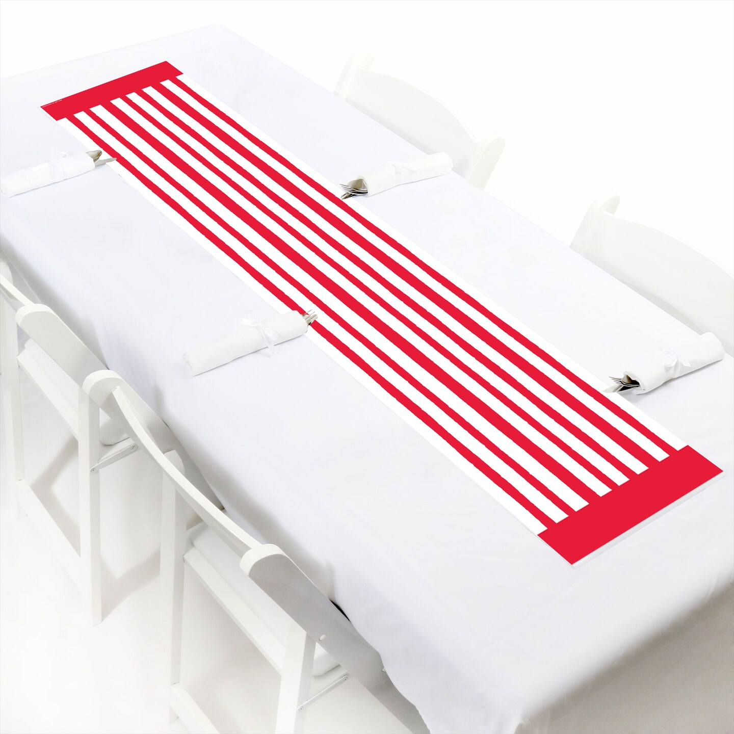 Club House Red 12-foot Paper Table Runner – Madcap Cottage