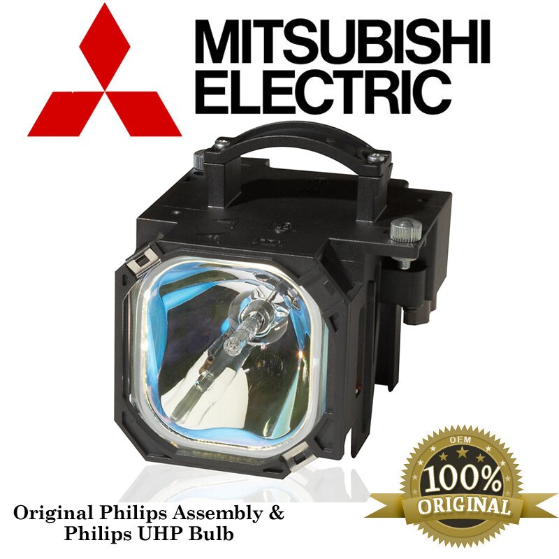 Mitsubishi 915P028010 TV Replacement Lamp with Genuine OEM Philips TV Bulb
