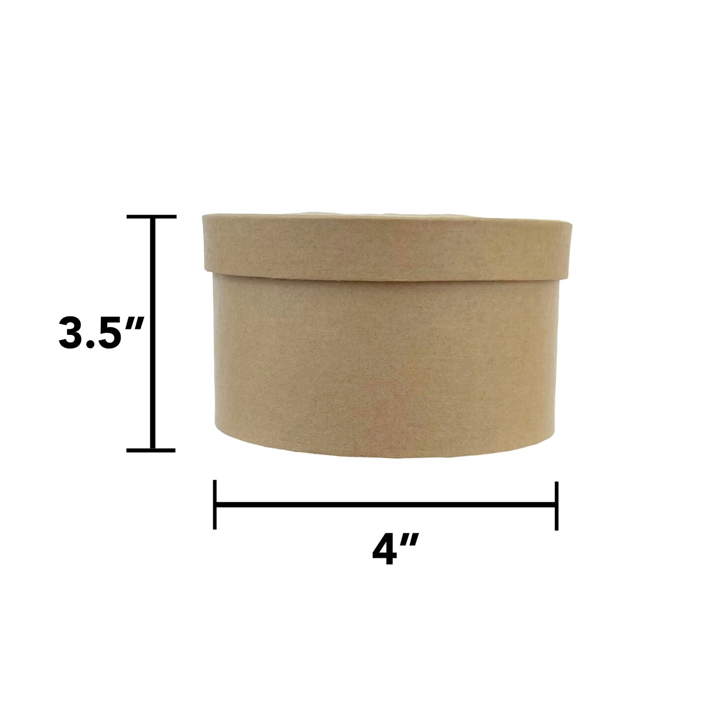 Value Pack of 12 Round Box with Santa Embossed Lid