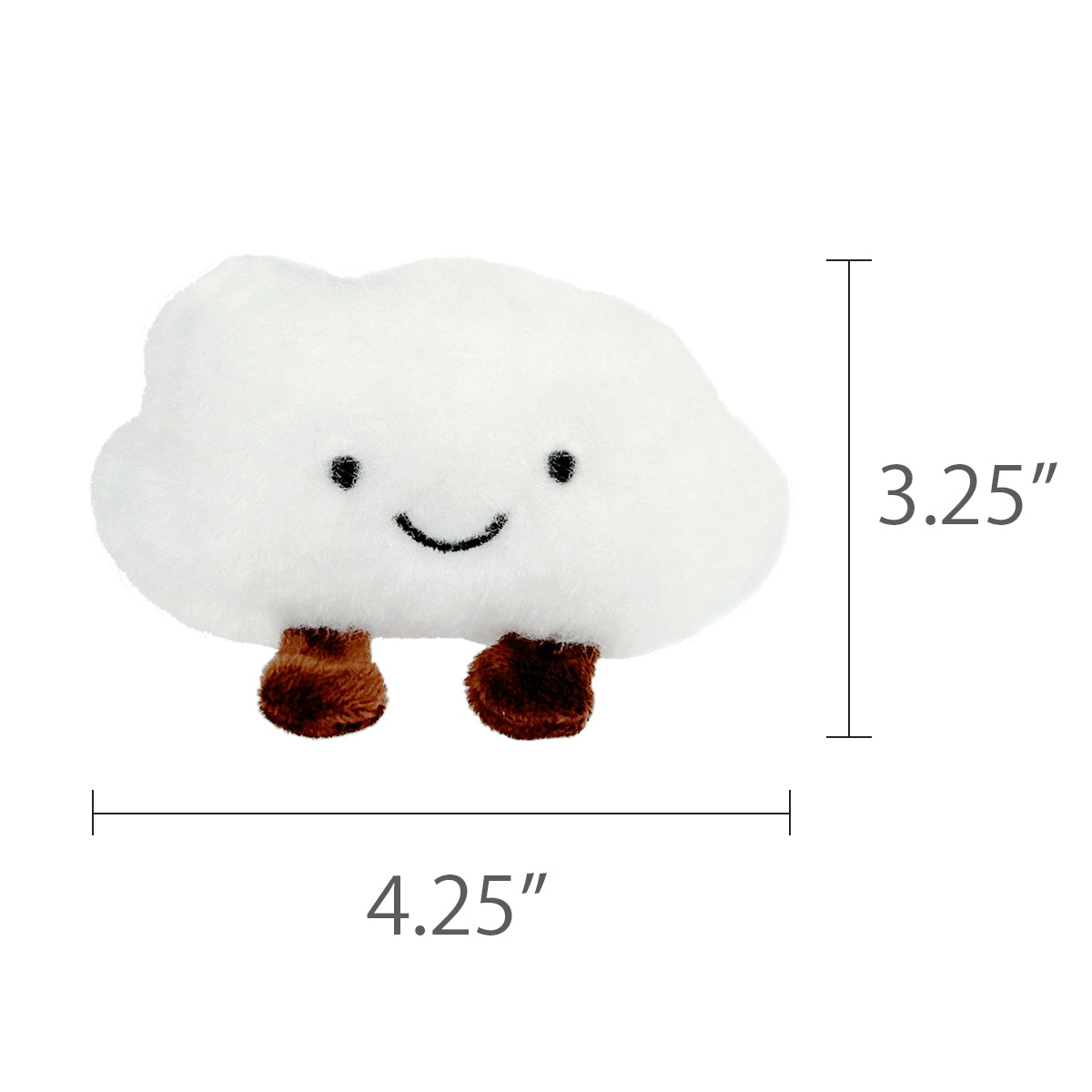 Wrapables Cute Plush Keychain Keyring Pendant Charm for Bag