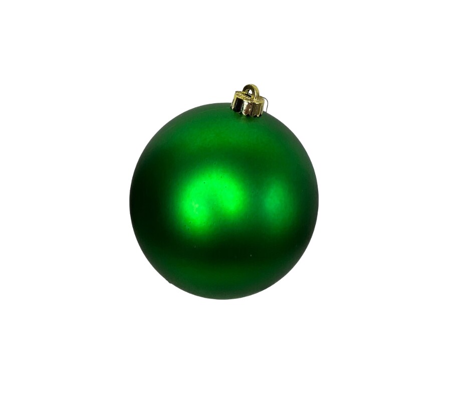 Gorgeous Matte Green Christmas Tree Ball Ornament - 150mm-XH100709
