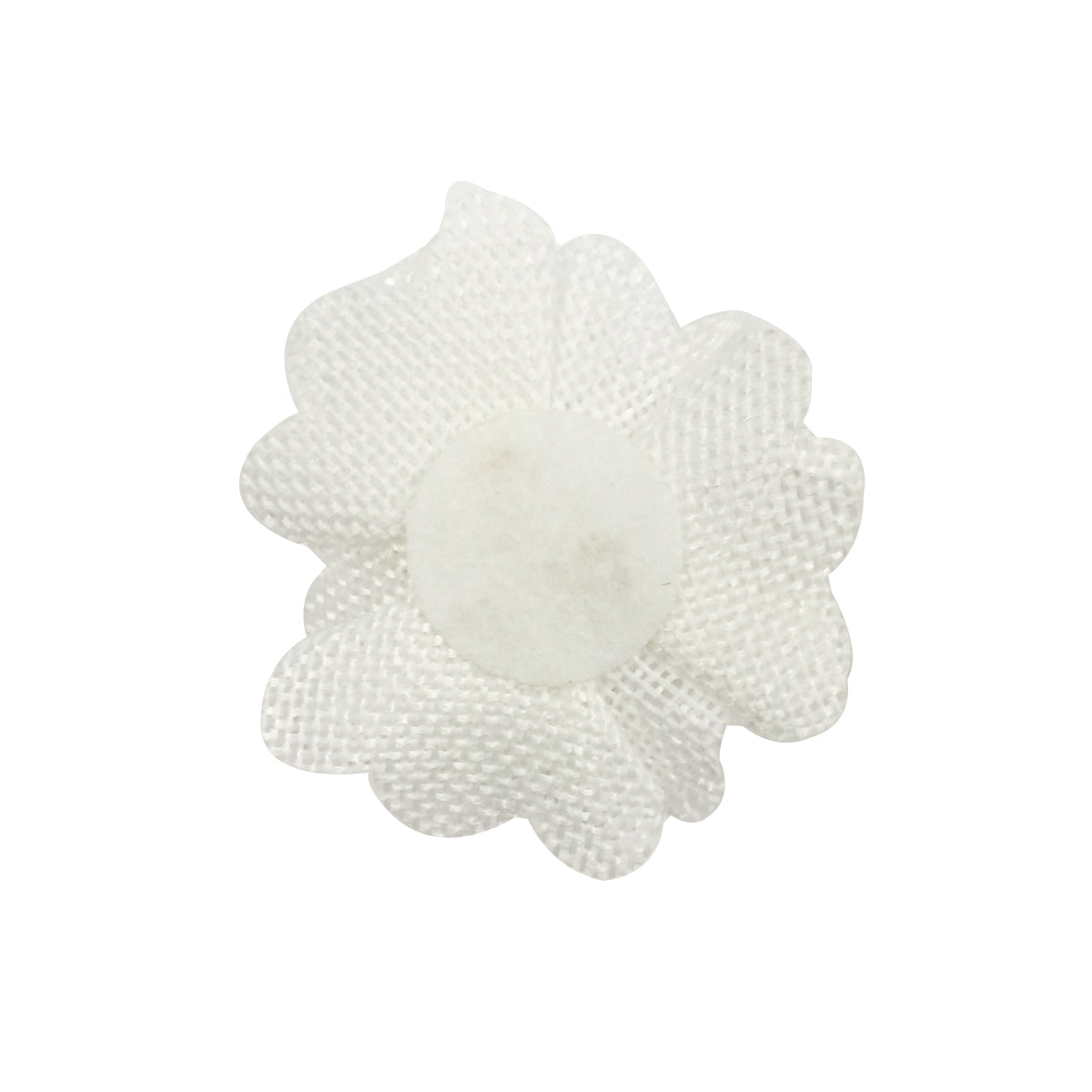 Wrapables Shabby Chic Burlap Rose Flower 2 Inch Diameter (Set of 20)