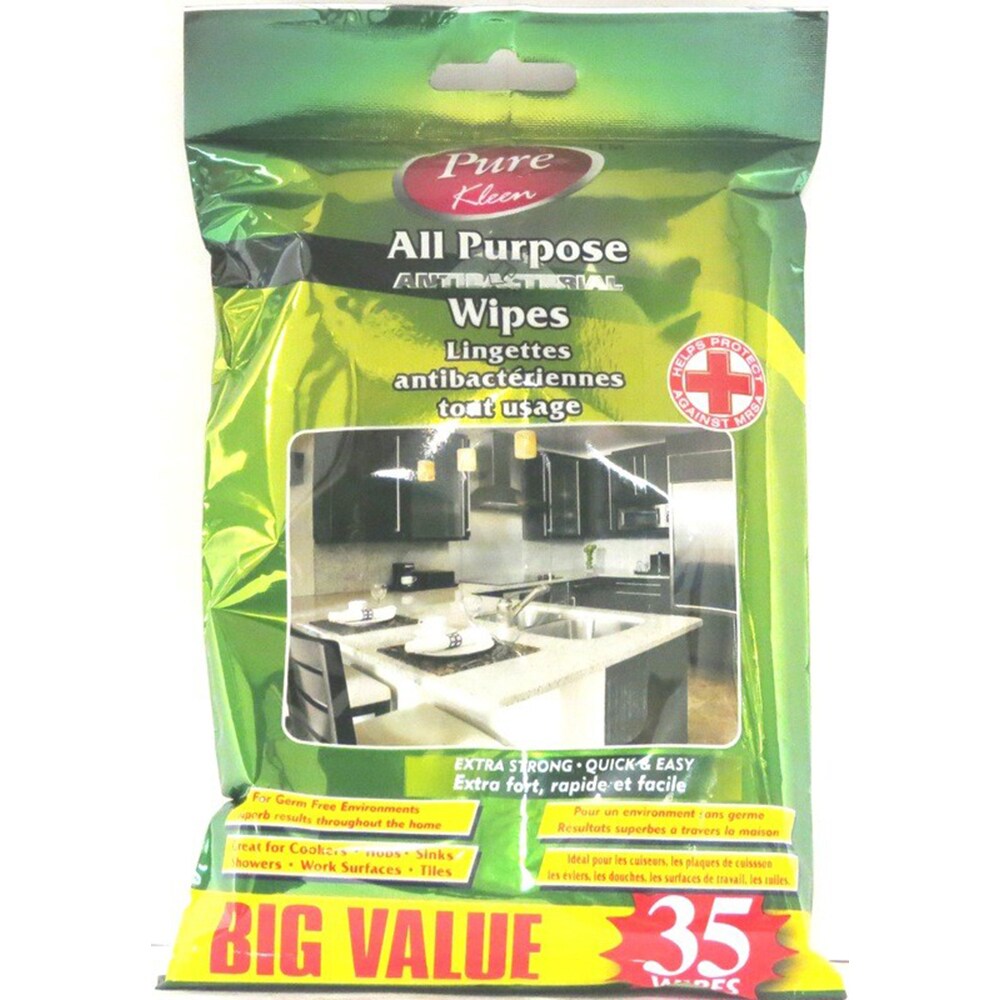 Pure Kleen   All Pur Anti Wipe 35pk