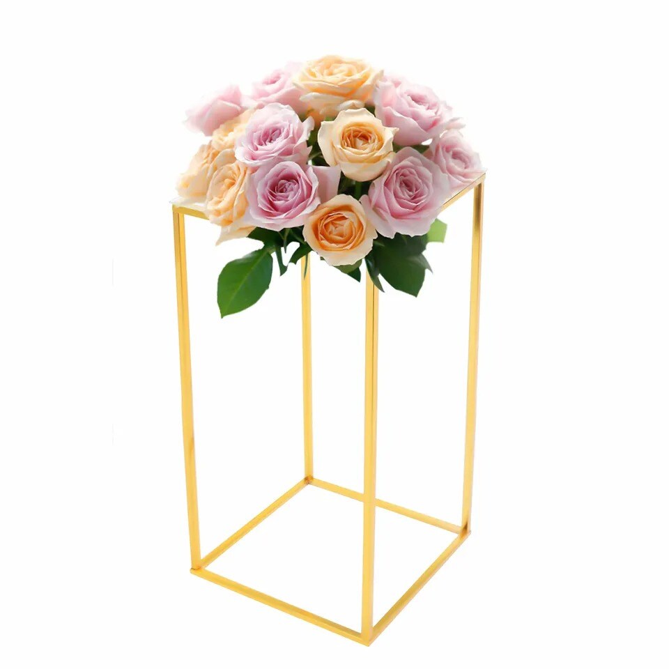 60cm Gold Metal Wedding Flower Stand