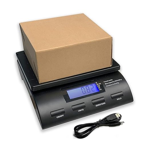 ANGEL POS&#xAE; Postal Table Shipping Mail Scale with Large Display