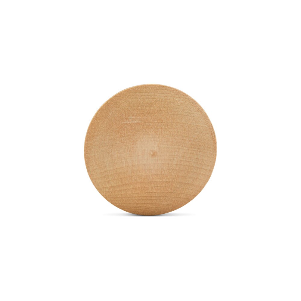 Unfinished Wood Round Discs, Domed Wooden Circle for Crafts | Woodpeckers