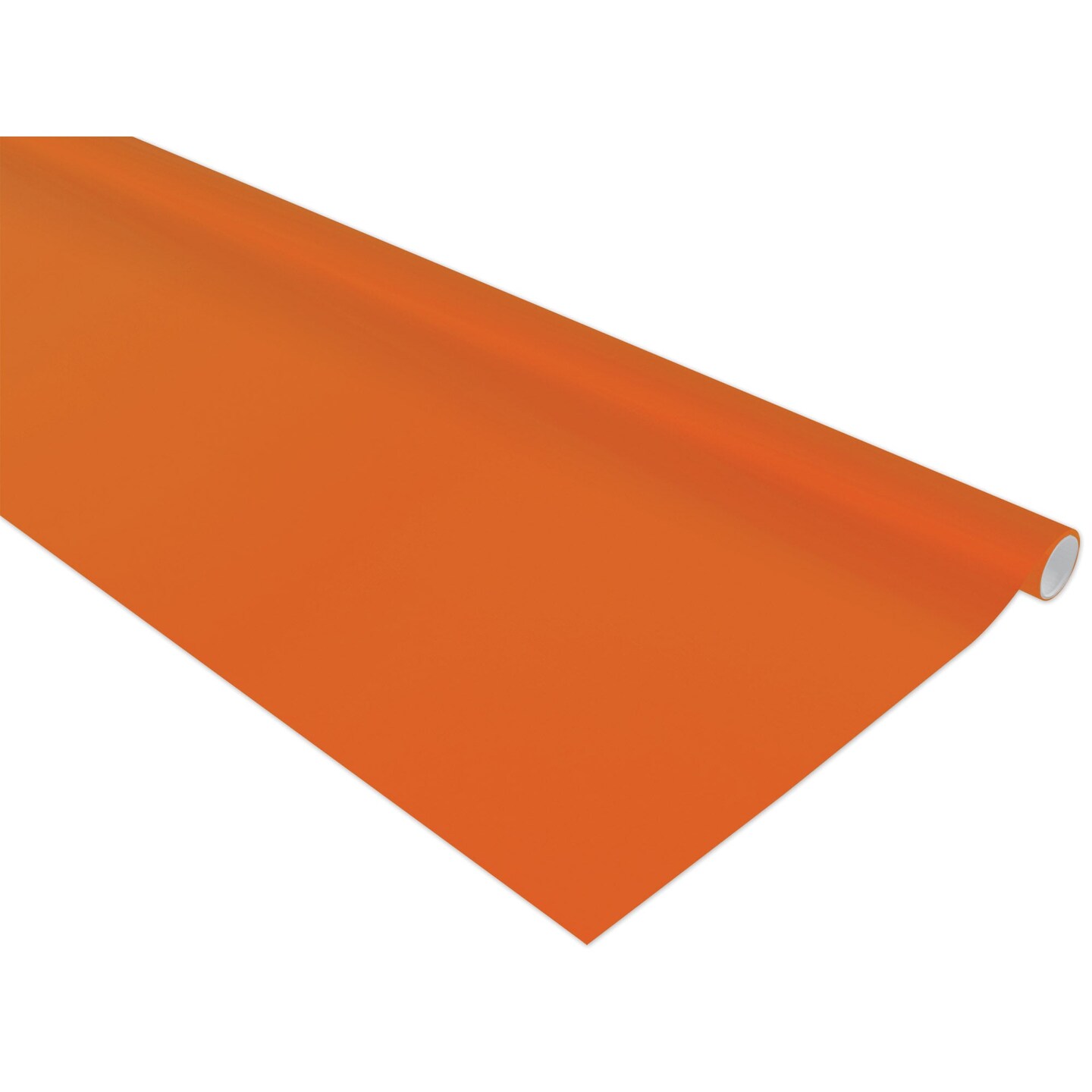 Bulletin Board Art Paper, Orange, 48&#x22; x 12&#x27;, 4 Rolls