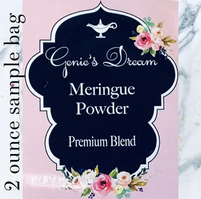 Genie&#x27;s Dream Premium Meringue Powder 2oz Sample Package