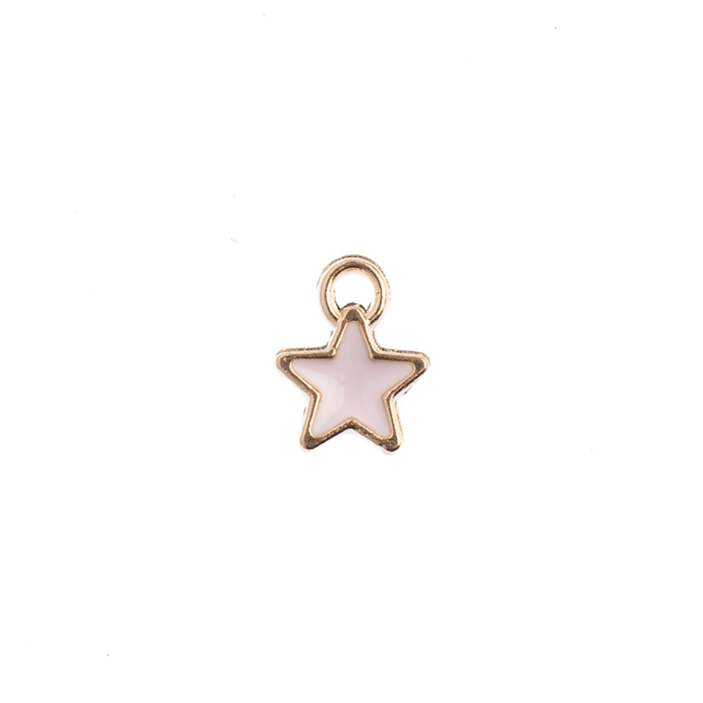 John Bead Sweet &#x26; Petite Tiny Star Charms, 10pcs