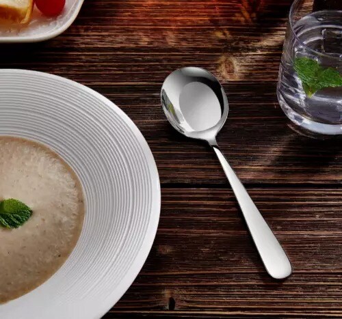 6- Pack Round Soup Spoons