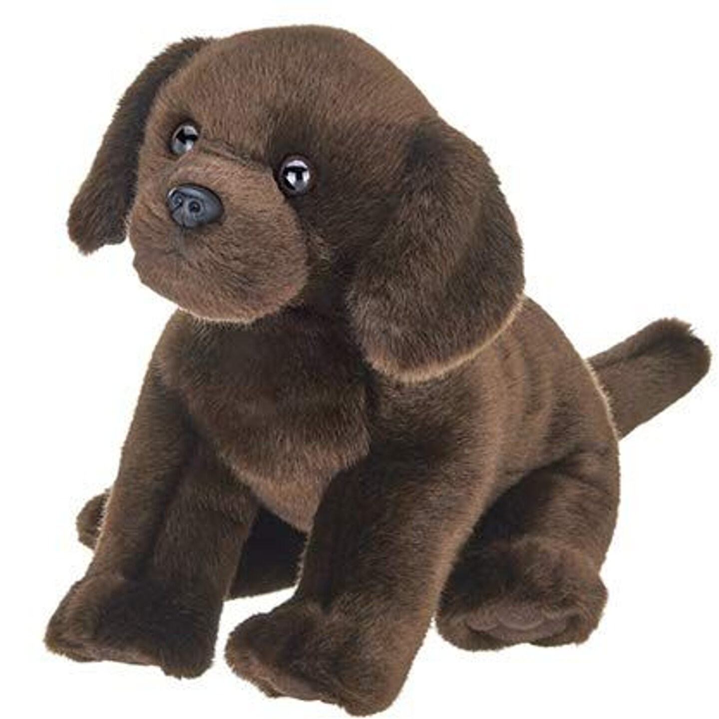 Bearington Brody The Labrador Stuffed Dog, 13 Inch Chocolate Lab ...