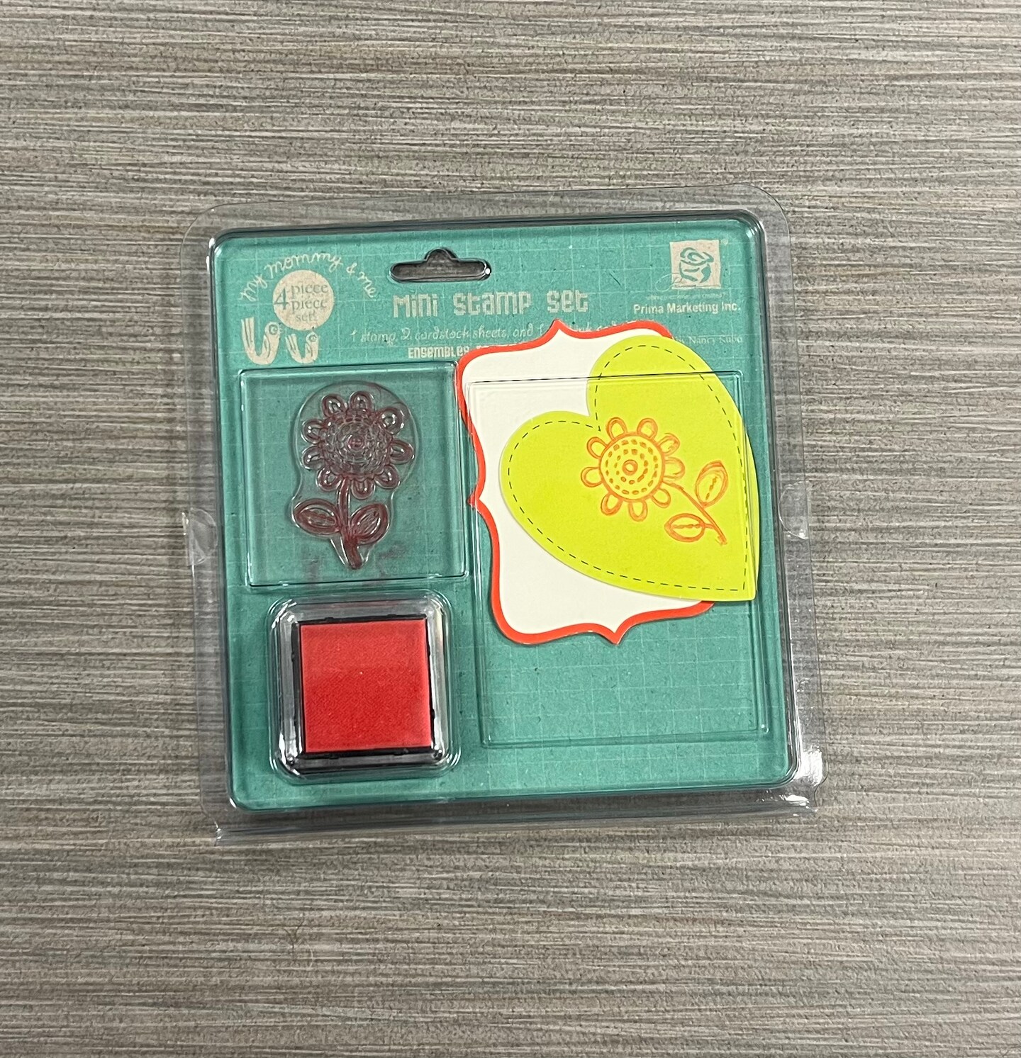 Prima Marketing Mini Stand Set Flower Floral 655350870645