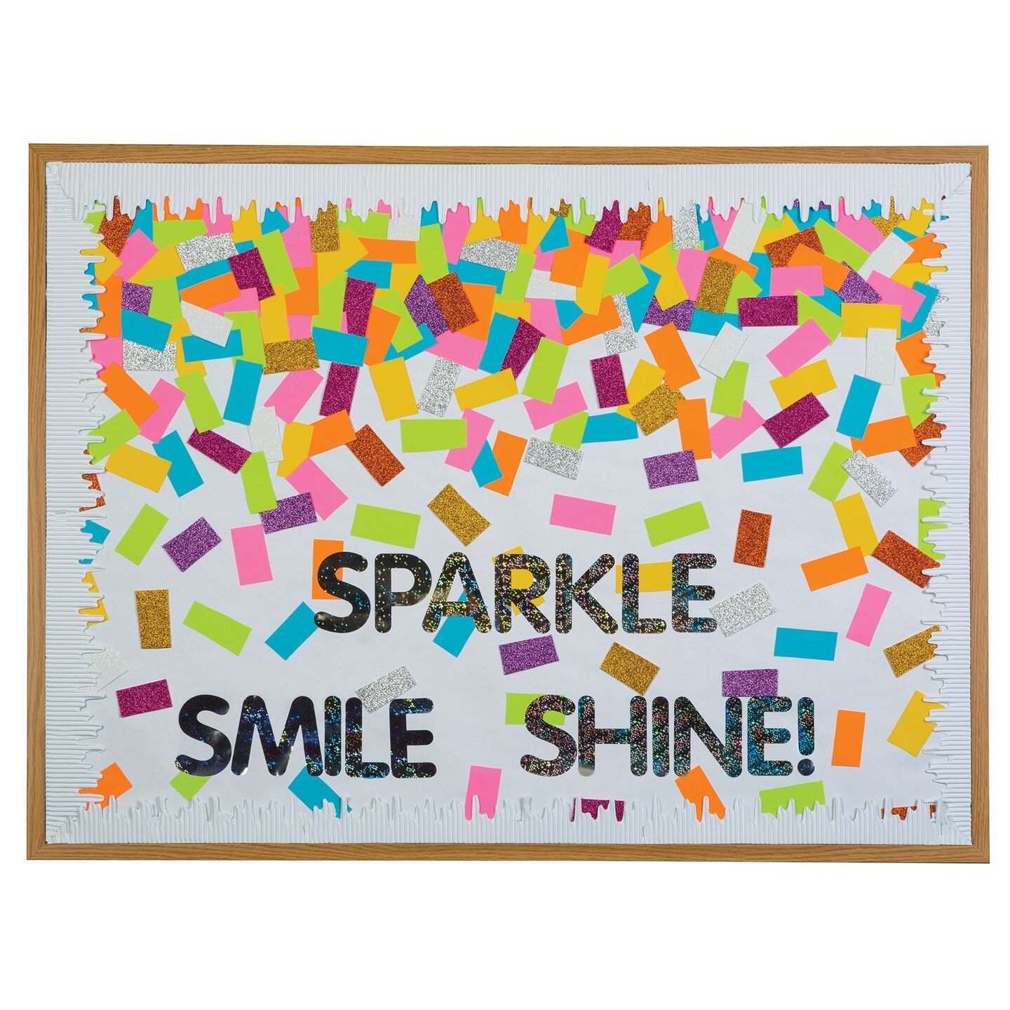 Bulletin Board Art Paper, White, 48&#x22; x 12&#x27;, 4 Rolls