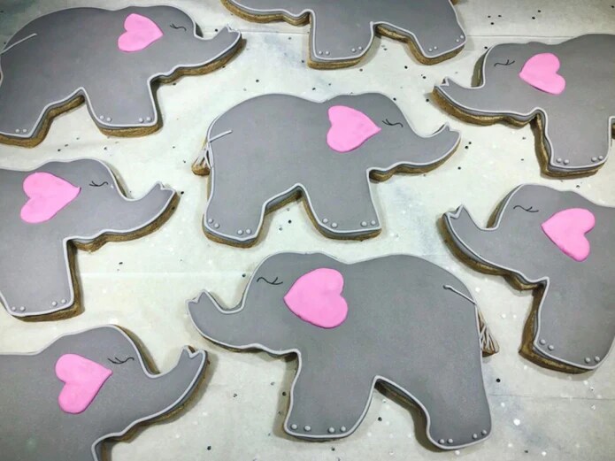 Ann Clark Elephant Cookie Cutter, 5&#x22;