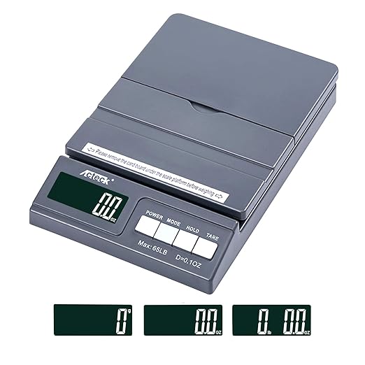 ACTECK&#xAE; Digital Shipping Postal Scale with AC Adapter