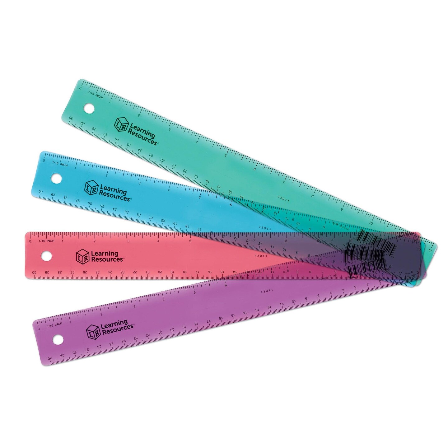 UltraFlex&#xAE; SAFE-T&#xAE; Ruler, Pack of 12