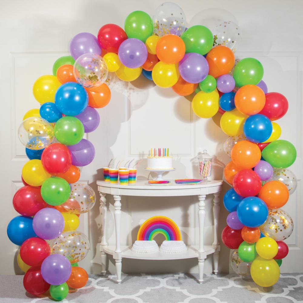 Rainbow Balloon Garland Kit (112/Pkg)