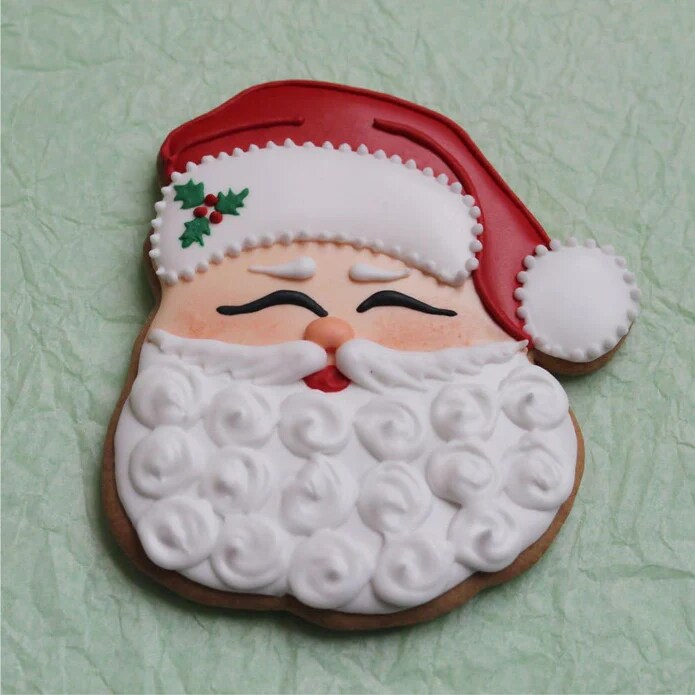 Ann Clark Christmas Santa Face Cookie Cutter 4.25&#x22;