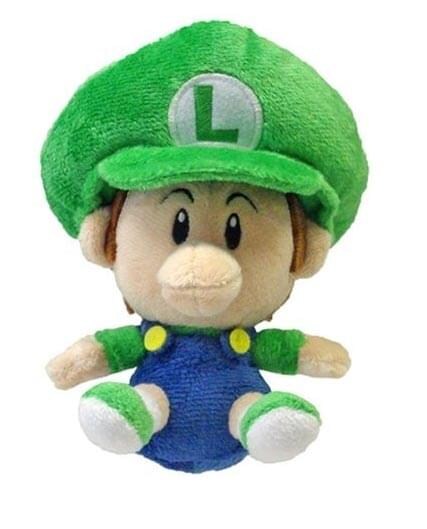 Super Mario Brothers 5&#x22; Plush Baby Luigi