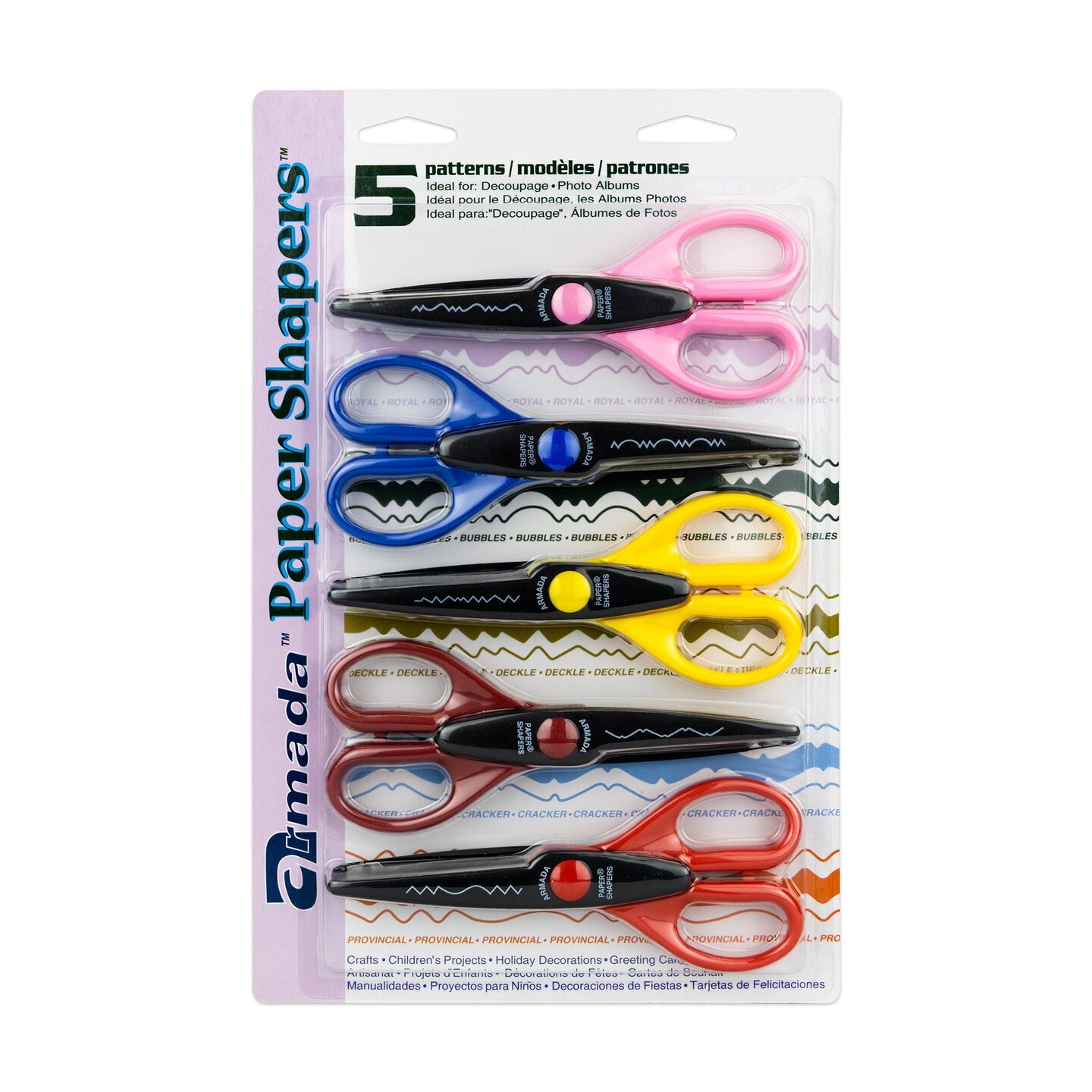 Paper Shapers&#xAE; Decorative Scissors 5-Pack, Set 2