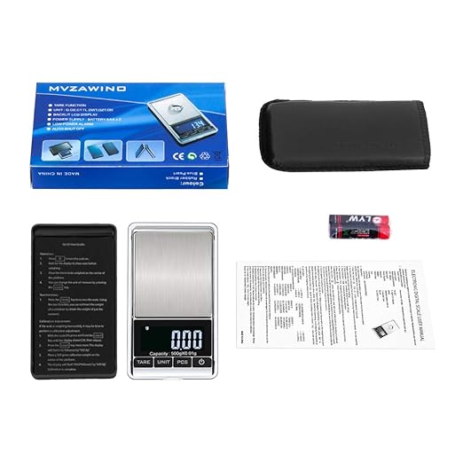MVZAWINO&#xAE; Portable Electronic Weight Jewelry Scales