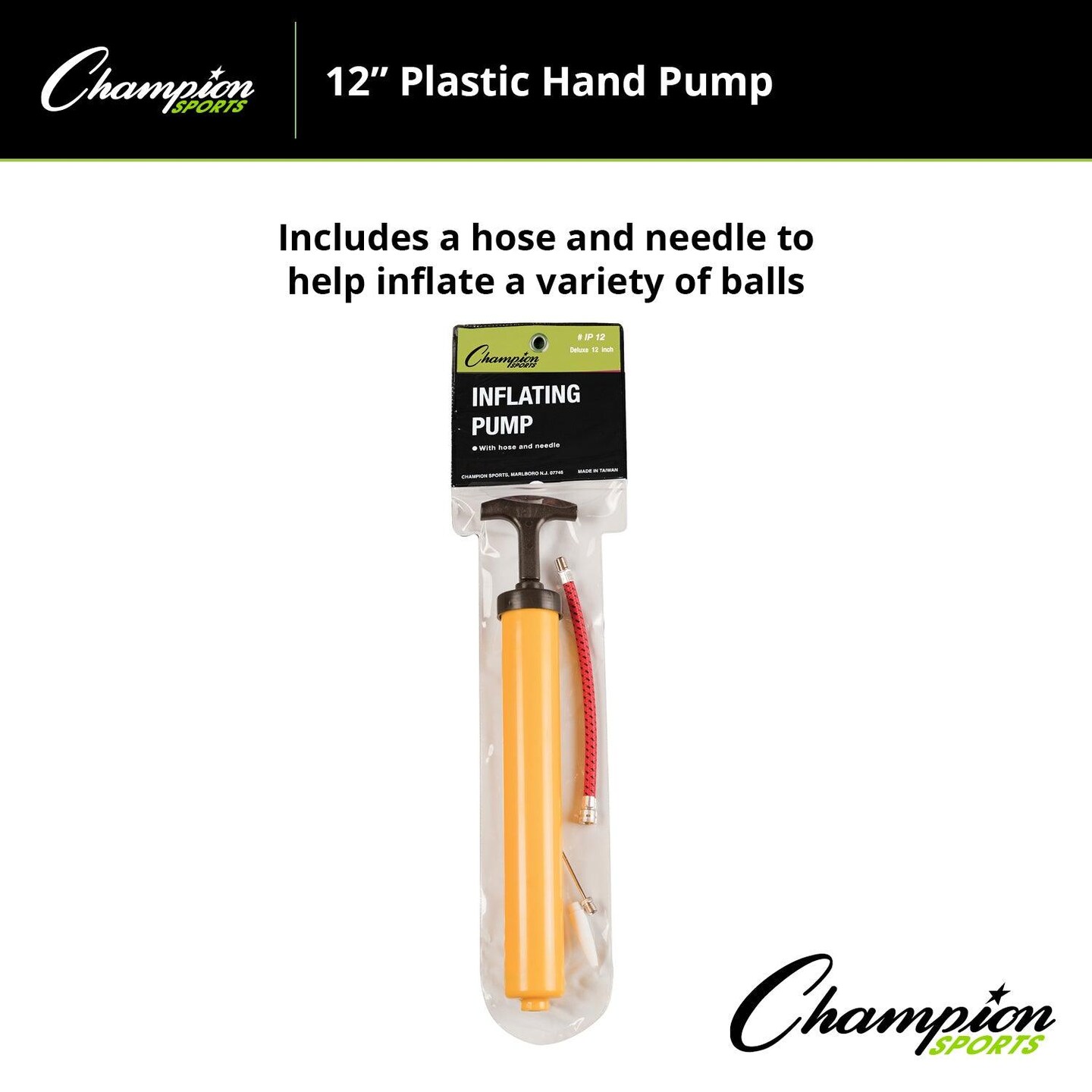 Plastic 12&#x22; Hand Pump, Pack of 6
